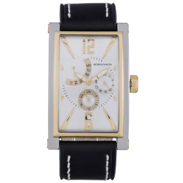 ساعت مچی عقربه ای مردانه رومانسون مدل TL8901GM1CAS1G، Romanson TL8901GM1CAS1G Watch For Men