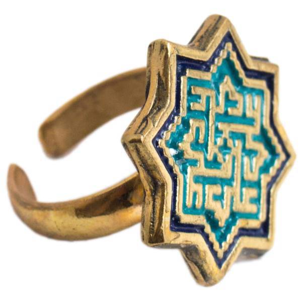 انگشتر رستا طرح چهار علی کد 33-11-122