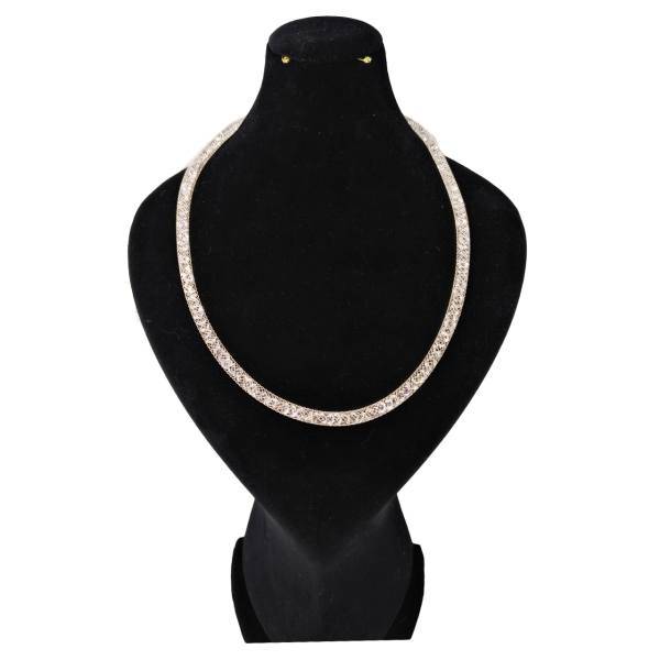 گردنبند طرح سوارفسکی مدل KBG-007