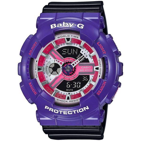 ساعت مچی عقربه ای زنانه کاسیو مدل BA-110NC-6ADR، Casio BA-110NC-6ADR Watch For Women