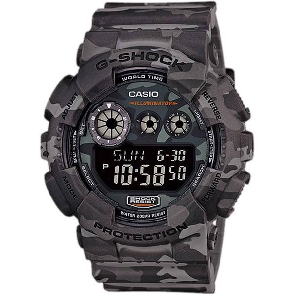 ساعت مچی دیجیتالی مردانه کاسیو جی شاک GD-120CM-8DR، Casio G-Shock GD-120CM-8DR