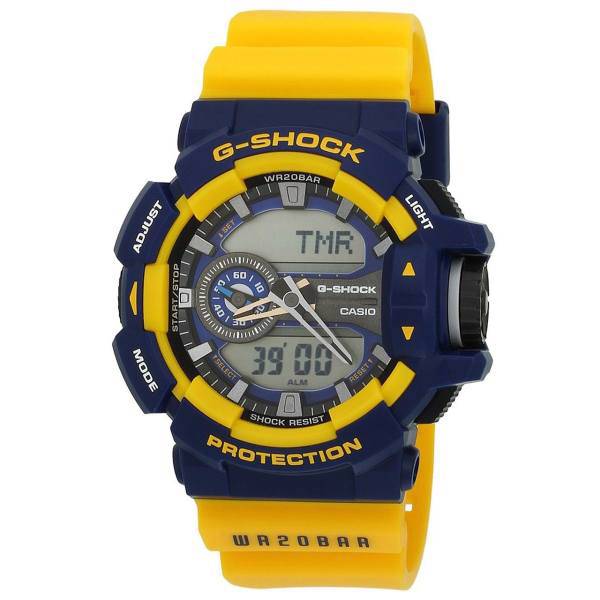 ساعت مچی عقربه ای مردانه کاسیو مدل G-Shock GA-400-9BDR، Casio G-Shock GA-400-9BDR Watch For Men