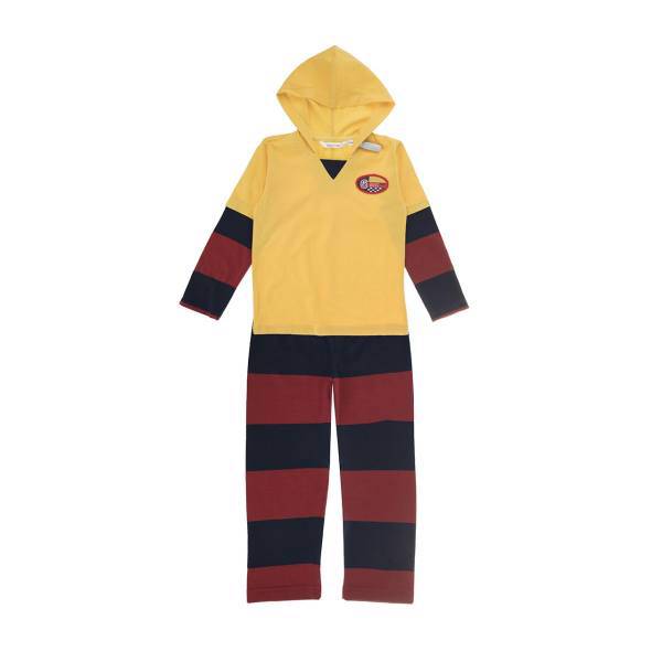 ست تی شرت و شلوار پسرانه پی جامه مدل 247، Pijame 247 T-shirt And Pants For Boys