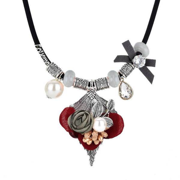 گردنبند چرمی الفین مدل el03016، Elfin el03016 Leather necklace