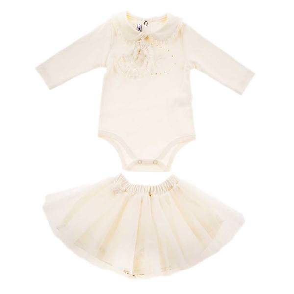 ست لباس دخترانه فیورلا مدل Fio2736، Fiorella Fio2736 Baby Girl Clothing Set