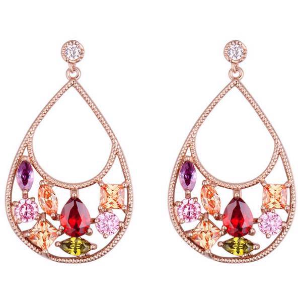 گوشواره روزینی مدل E03، Rosiny E03 Earring