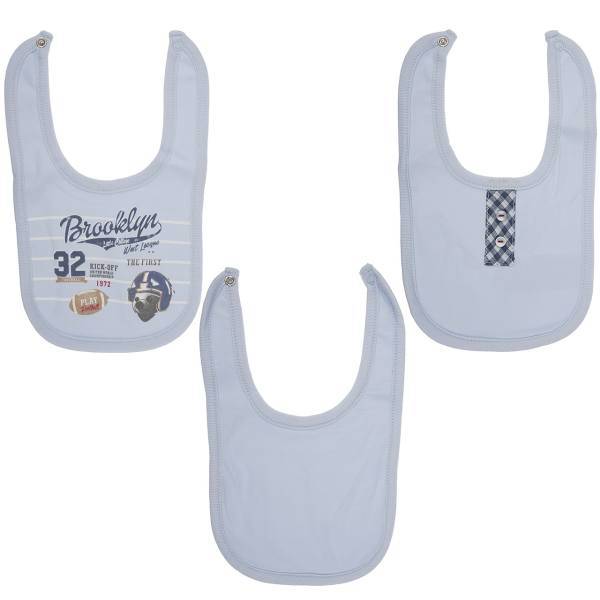 پیشبند کارامل مدل ONE2465B بسته 3‌ عددی، Caramell ONE2465B Baby Bib 3pcs