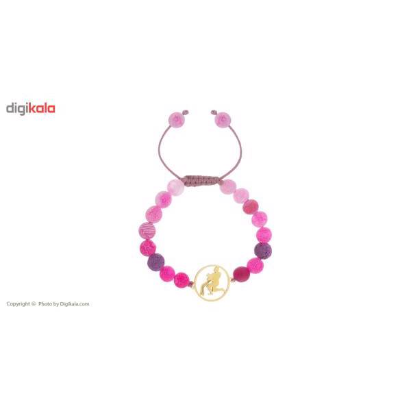 دستبند نوژین مدل بهمن صورتی، Nojin Pink Bahman Bracelet