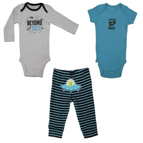 ست لباس پسرانه کارترز مدل 471، Carters 471 Boy Clothing Set