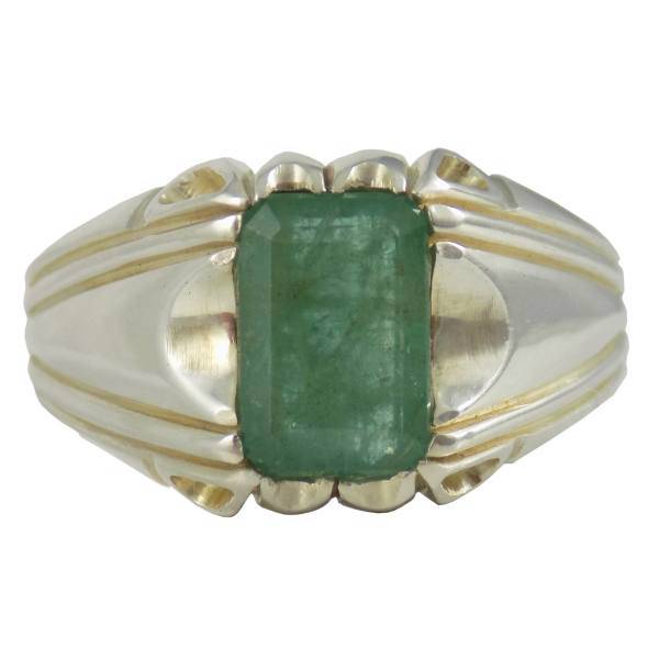 انگشتر نقره تاج گوهر مدل TG151