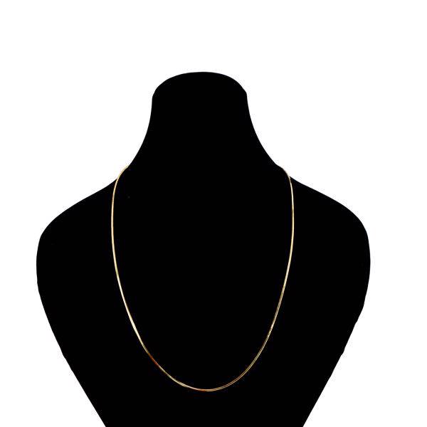 زنجیر طلا 18 عیار گالری طلاچی مدل ساده، Gold chain
