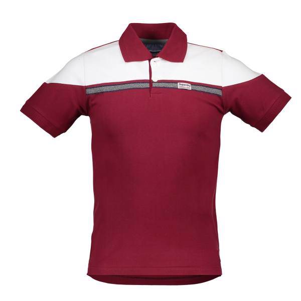 پولو شرت مردانه آترین مدل Red2White، Atrin Red2White Polo Shirt For Men