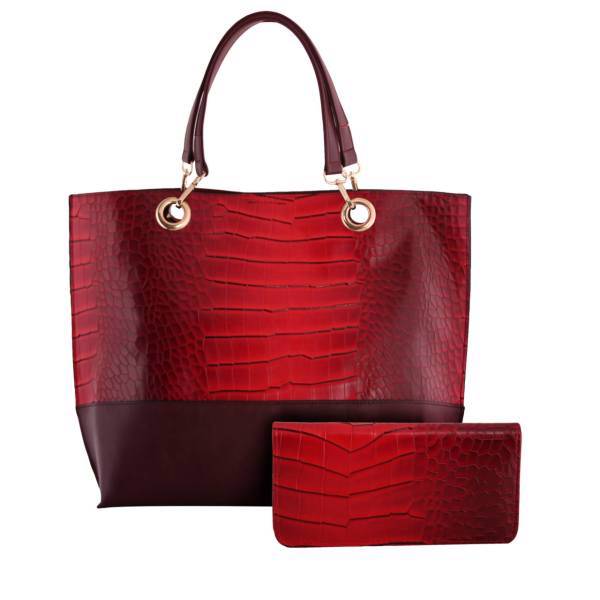 ست کیف و کیف پول دوک مدل 7-1053-1065، 1065-1053-7 Duk Hand Bag and Wallet