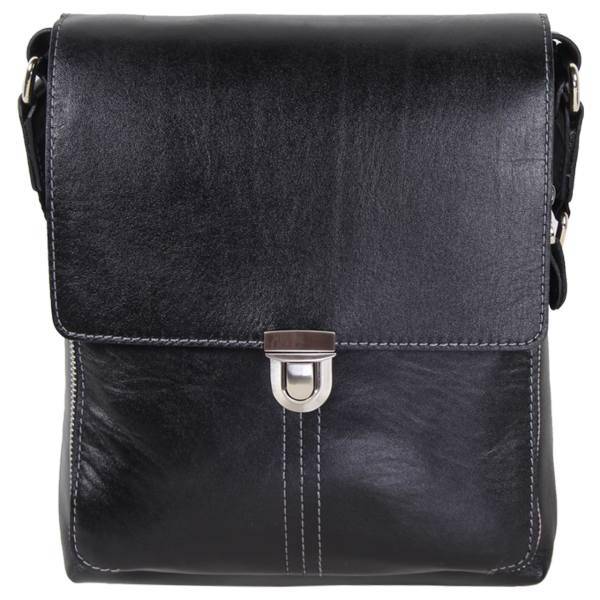 کیف دوشی چرم طبیعی شهر چرم مدل 1-08027، Leather City 08027-1 Leather Shoulder Bag