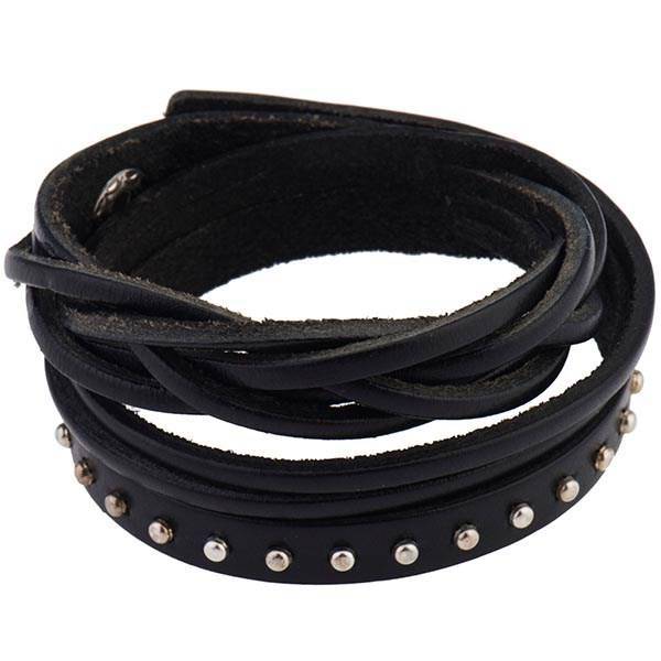 دستبند چرمی جی دبلیو ال مدل B15077، JWL B15077 Bracelets