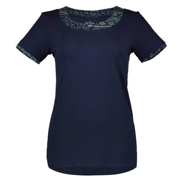 تی شرت آستین کوتاه زنانه پوپوگروپ مدل 21077، Popo Group 21077 Short Sleeve T-Shirt For Women