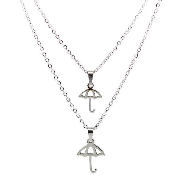 گردنبند لوکسین طرح چتر مدل N503، Loxin Umbrella N503 Necklace
