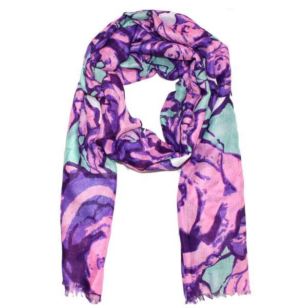 شال میس اسمارت طرح باغ گل