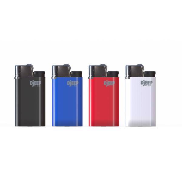 فندک دیجیپ مدل Classic سایز کوچک بسته 4 عددی، Djeep Classic Lighter Pack Of 4 Junior