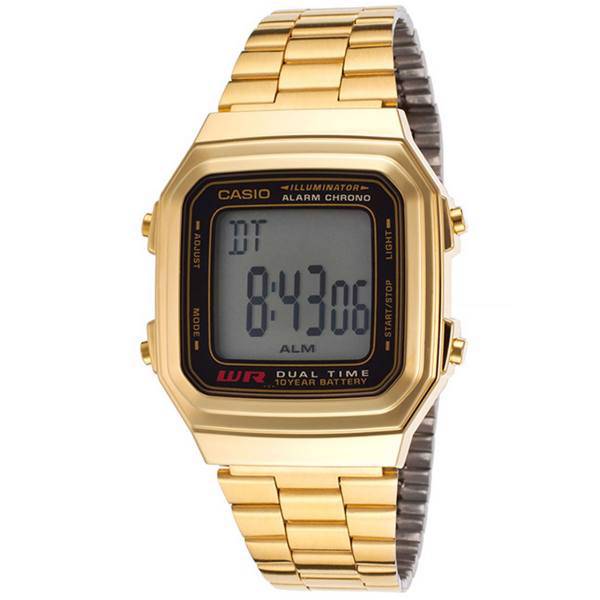 ساعت مچی دیجیتال مردانه کاسیو مدل A178WGA-1ADF، Casio A178WGA-1ADF Digital Watch For Men