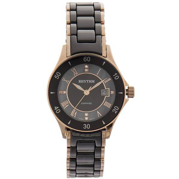 ساعت مچی عقربه‌ای زنانه ریتم مدل C1403T-06، Rhythm C1403T-06 Watch For Women