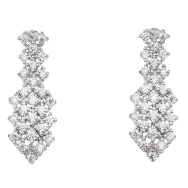 گوشواره نقره مایا مدل MSE116، Maya MSE116 Silver Earring