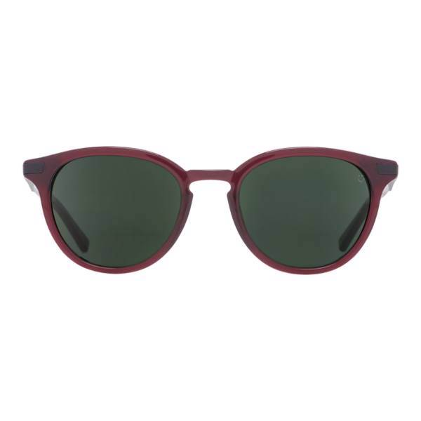 عینک آفتابی اسپای سری Pismo مدل Translucent Garnet Happy Gray Green، Spy Pismo Translucent Garnet Happy Gray Green Sunglasses