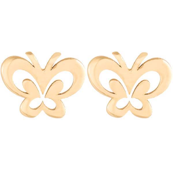 گوشواره طلا 18 عیار رزا مدل EG10، Rosa EG10 Gold Earring