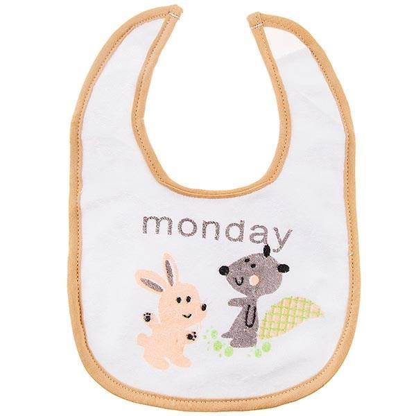 پیشبند بیبی بیب مدل Animal City بسته 7 عددی، Baby Bib Animal City Apron 7pcs