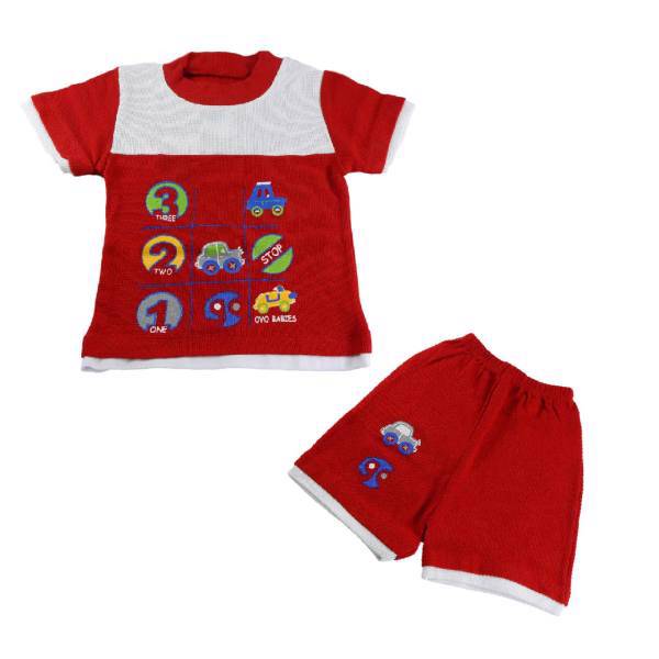 ست تی شرت و شلوارک بچه گانه جی جی کو پسرانه کد 15، 15 Jjco T-Shirt And Short Set For boy Kids