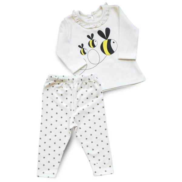 ست لباس دخترانه بیبی کرنر مدل 3110، Baby Corner 3110 Baby Girl Clothing Set