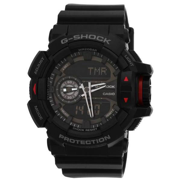 ساعت مچی عقربه‌ ای مردانه کاسیو جی شاک مدل GA-400-1BDR، Casio G-Shock GA-400-1BDR Watch For Men