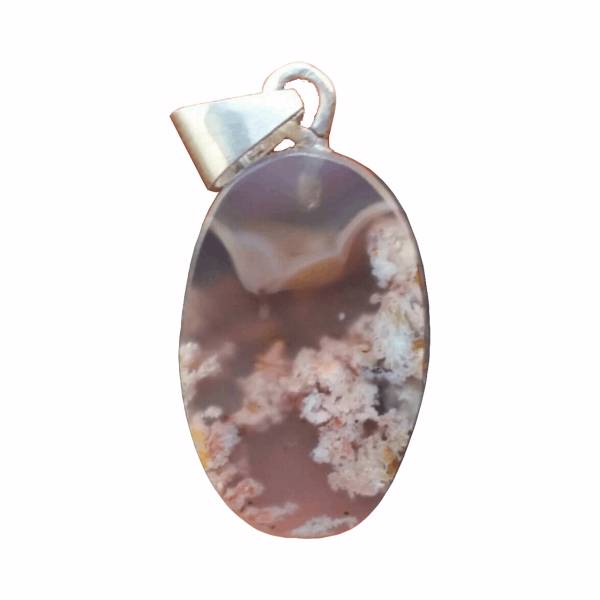 آویز گردنبند نقره عقیق پارس مدل A047، pars agate A047 Silver Necklace