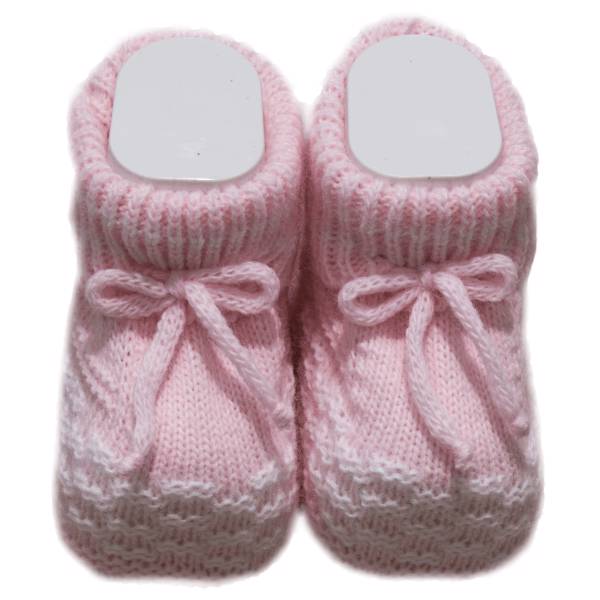 پاپوش نوزادی کارامل مدل 2852Pink، Caramell 2852Pink Baby Footwear