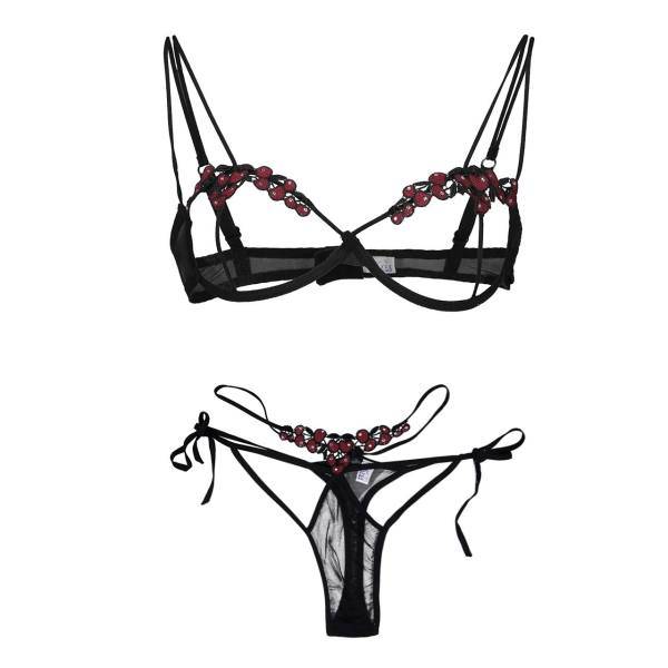 ست سوتین و شورت کریس لاین مدل CHERRY، Kris Line CHERRY Bra And Panty Sets