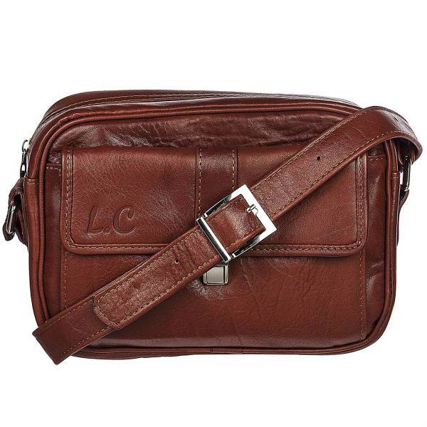 کیف رودوشی شهر چرم مدل 6-3025، Leather City 3025-6 Shoulder Bag