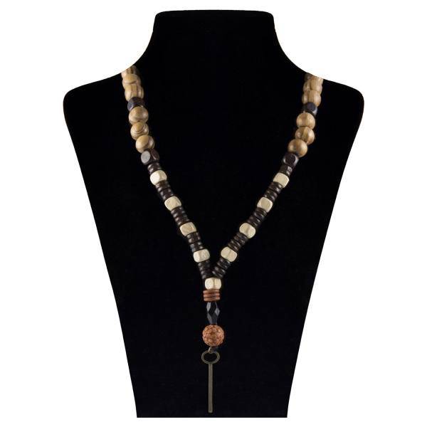 گردنبند چوبی تک گالری M002، Tak Gallery M002 Wooden Necklace