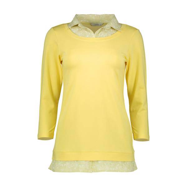 تی شرت آستین بلند زنانه پوپو گروپ مدل 27051، Popo Group 27051 Long Sleeve T-Shirt For Women