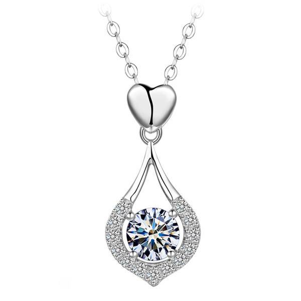 گردنبند نقره شهر جواهر مدل SJ-N045، Shahrejavaher SJ-N045 Silver Necklace