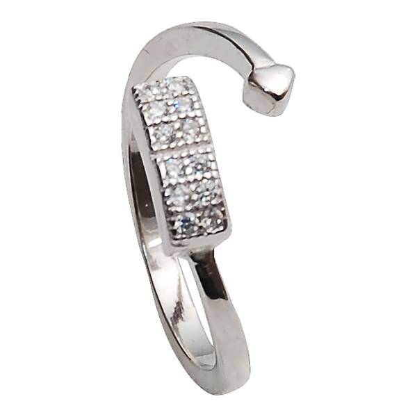 بند انگشتی نقره شهر جواهر مدل SJ-SR053، Shahrejavaher SJ-SR053 Silver Ring