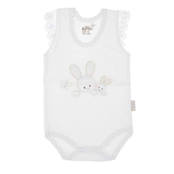 زیر دکمه دار رکابی نیلی مدل Rabbit، Nili Rabbit Under Button Singlet