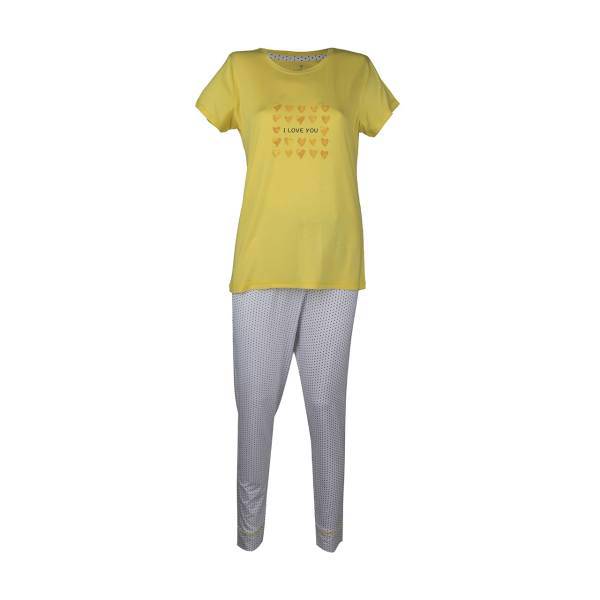 ست تی شرت و شلوار زنانه ناربن مدل 3-939، 939-3 Narbon T-Shirt And Pant For Women