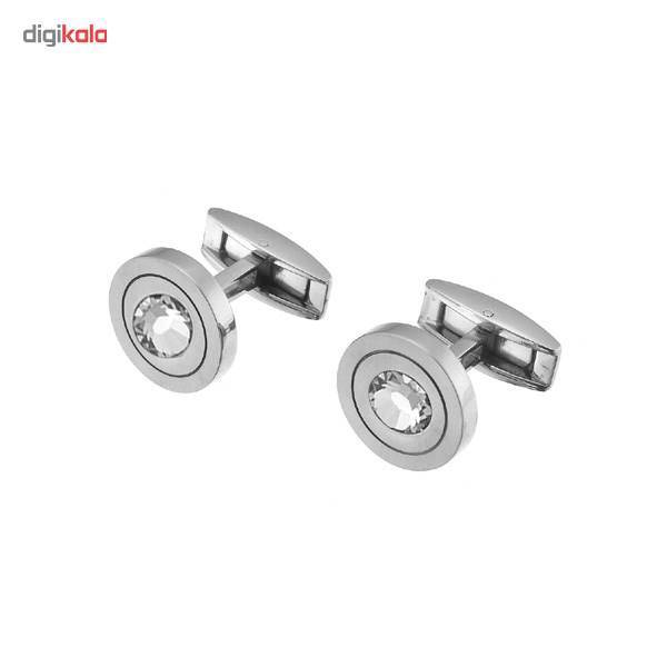 دکمه سر دست الیور وبر مدل پولو کریستال 001-0702، Oliver Weber 0702-001 Polo Crystal Cufflinks