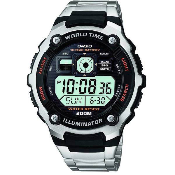 ساعت مچی دیجیتالی مردانه کاسیو مدل AE-2000WD-1AVDF، Casio AE-2000WD-1AVDF Digital Watch For Men