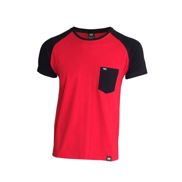 تی شرت مردانه 1991 اس دبلیو مدل Reglan Redblack