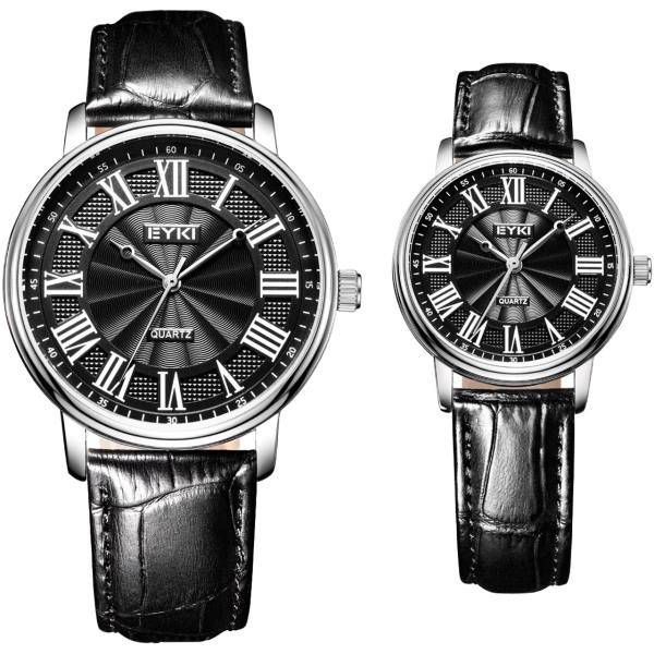 ساعت ست مردانه و زنانه ایکی مدل EE1052LS-Black، EYKI EE1052LS-Black Watch Set