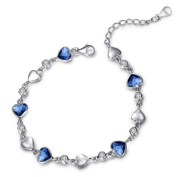 دستبندنقره شهر جواهر مدل SJ-BC024، Shahrejavaher SJ-BC024 Silver Bracelet