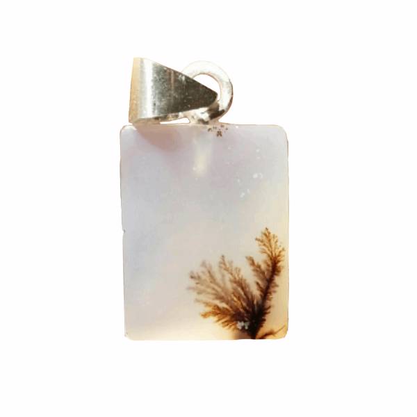 آویز گردنبند نقره عقیق پارس مدل A050، pars agate A050 Silver Necklace