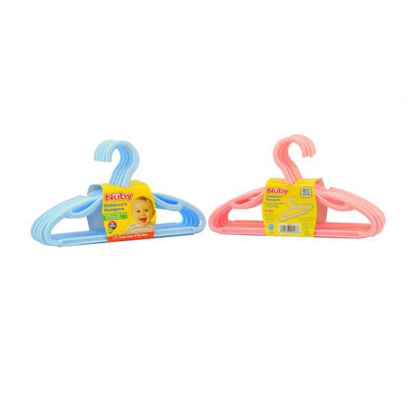 جا لباسی نوبی مدل ID 128 بسته 10 عددی، Nuby ID 128 Clothes Hanger Pack of 10