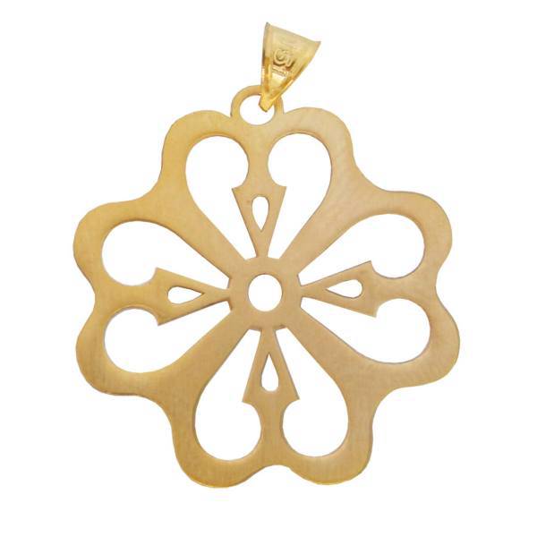 آویز گردنبند طلا 18 عیار شانا مدل N-SG44، Shana N-SG44 Gold Necklace Pendant Plaque